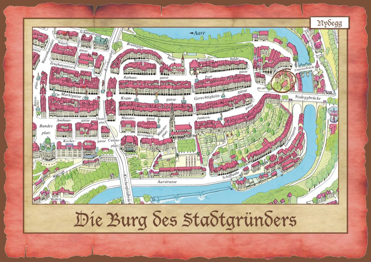 Die Burg des Stadtgründers